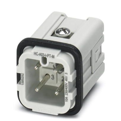 HARTING（浩亭） Han A 3/0 小型连接器 重载连接器 3芯 现货