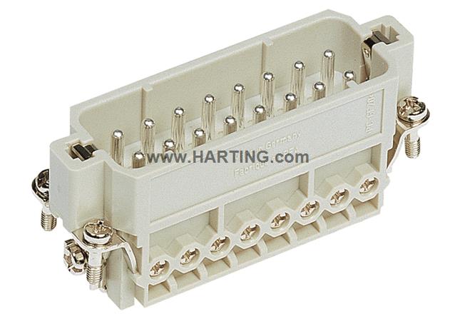 HARTING（浩亭） Han D 15/0 工业连接器 重载连接器 15芯 现货