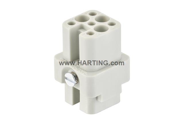 HARTING（浩亭） Han D 7/0 重载连接器 7芯 现货