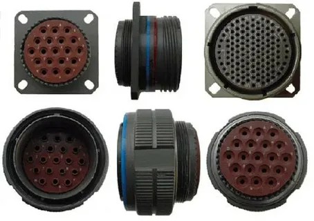 GJB598 I系弯插座 军标连接器 2-61芯 现货