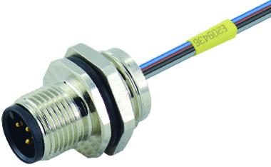 M12 B编码 5芯 Profibus连接器