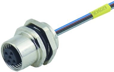 RJ45转M12 工业以太网适配器